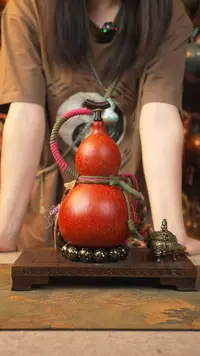 374大漆葫芦一物一拍记葫堂出品不带手串