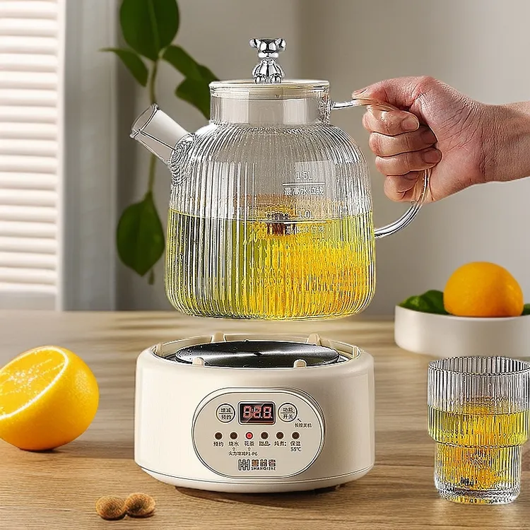 大容量炖煮养生壶多功能煮茶器家用温奶器全自动烧水壶玻璃泡茶壶
