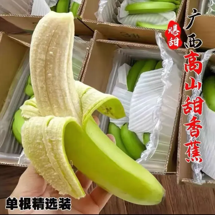 【宠粉福利】高山甜香蕉产地直发孕妇当季新鲜水果批发5斤包邮现摘M