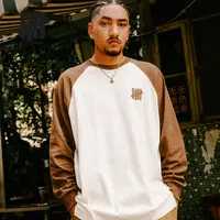 【李晨nic】UNDEFEATED五条杠秋季新品圆领休闲长袖T恤UE53GLS02M