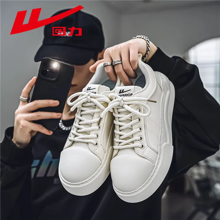 回力大头面包鞋2025男款秋季高颜值小白鞋学生青少年百搭休闲板鞋