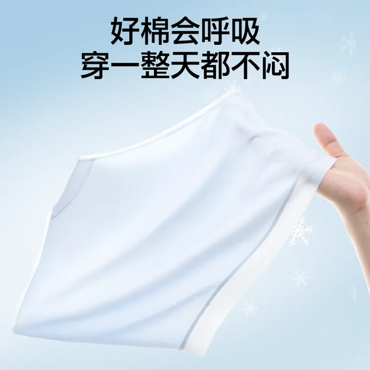 SIINSIIN2.0棉棉内裤10A抗菌夏季无痕中腰EO灭菌独立包装DB