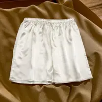 【C链接】  桑蚕丝孤品沙滩裤五分裤居家外穿舒适亲肤透气休闲
