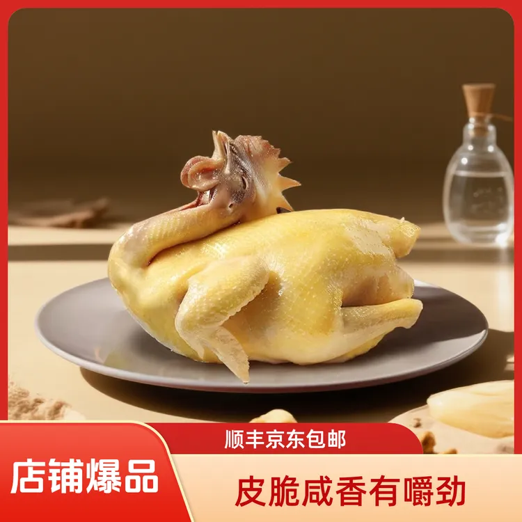 盐水鸡两整只900g*2袋全熟顺丰包邮咸鸡土鸡老母鸡真空包装加热