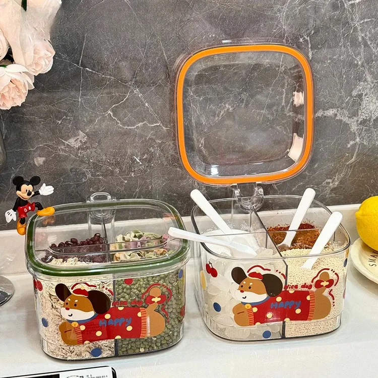 调料盒家用厨房调料罐组合套装一体多格盐味精胡椒收纳佐料调味瓶