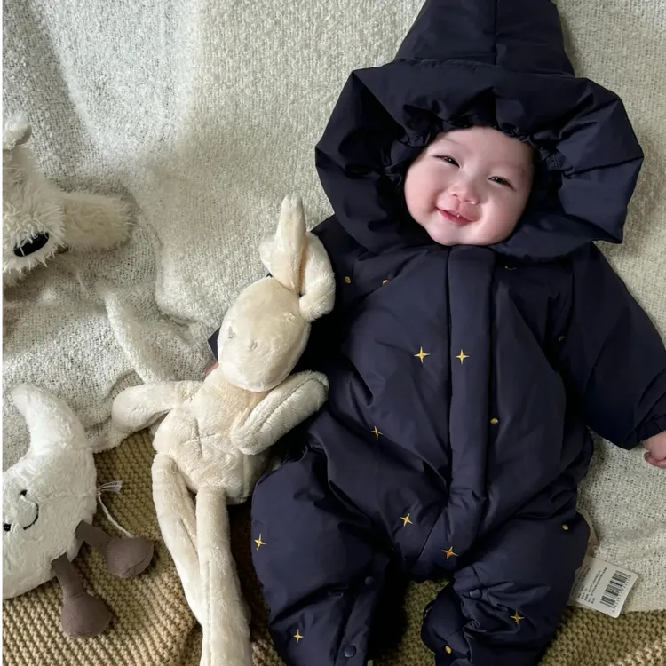 巫师帽绗棉中厚哈衣