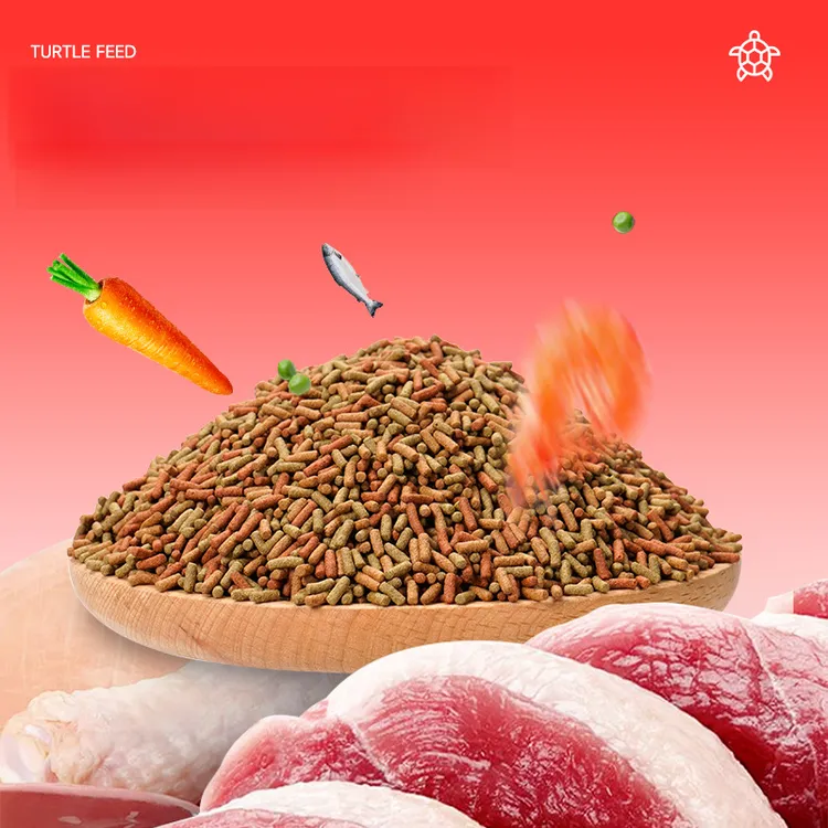 营养多能龟粮乌龟通用三合一高蛋白饲料鳄龟水龟食增体增长龟饲料
