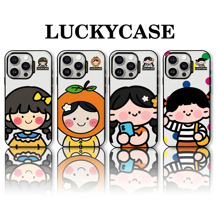Lucky Case 原创〖女孩系列〗适用苹果iPhone13-16Promax个性防摔