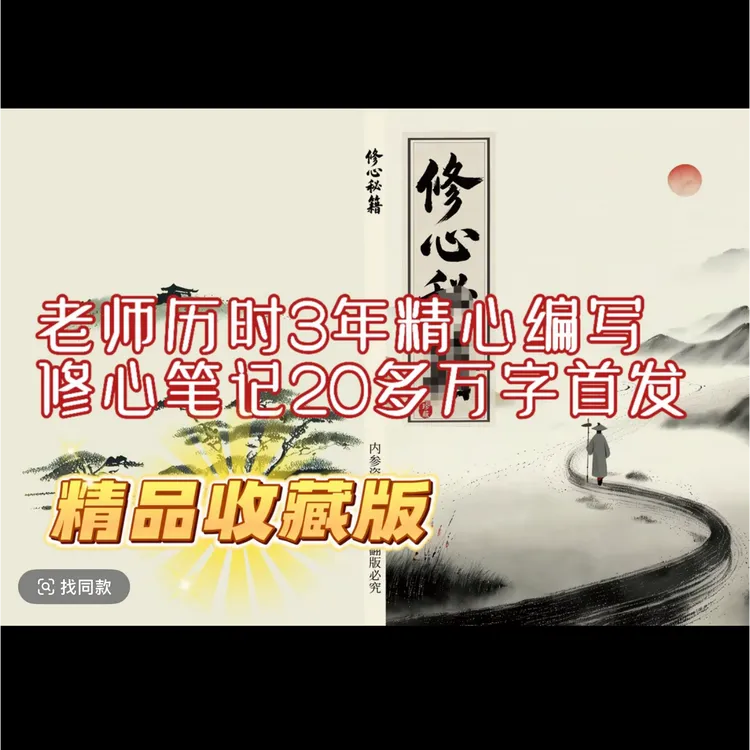 个人修心成长人性笔记便签记事本摘抄手册
