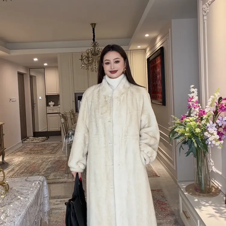 DELYURA  冬季百搭时尚长款外套   【06】