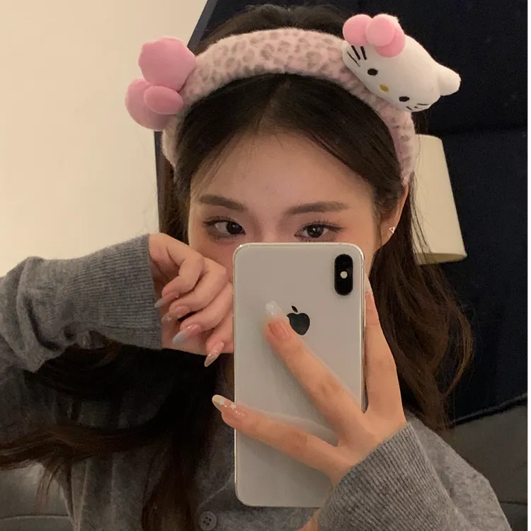 元气满满甜美ins风卡通小猫发箍甜心少女风可爱洗脸面膜发箍百搭
