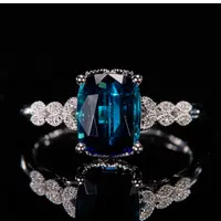 如苑珠宝18K金碧玺戒指 /2.19ct /GUILD /无烧 /lagoon