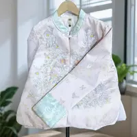 【花好月圆】中式重工刺绣加棉国风棉服外套女