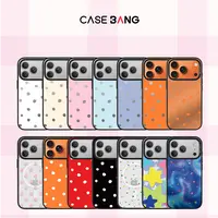 CASEBANG波点星星系列适用苹果iPhone17/16promax磁吸手机壳ins风