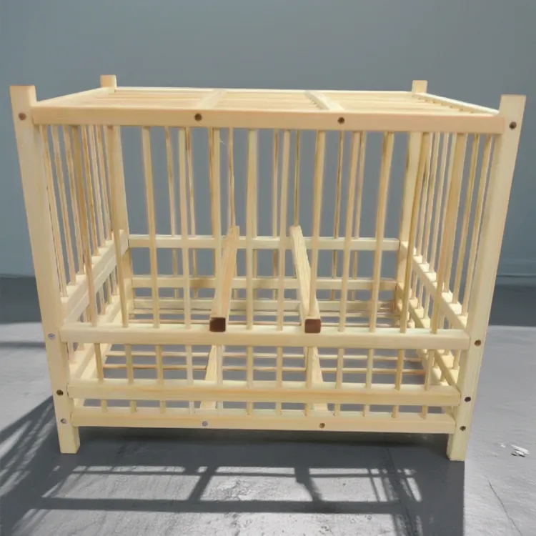 竹制洗澡笼画眉鸟榫卯长方形画眉冲凉鸟笼子洗澡笼鸟赶集笼巴掌笼