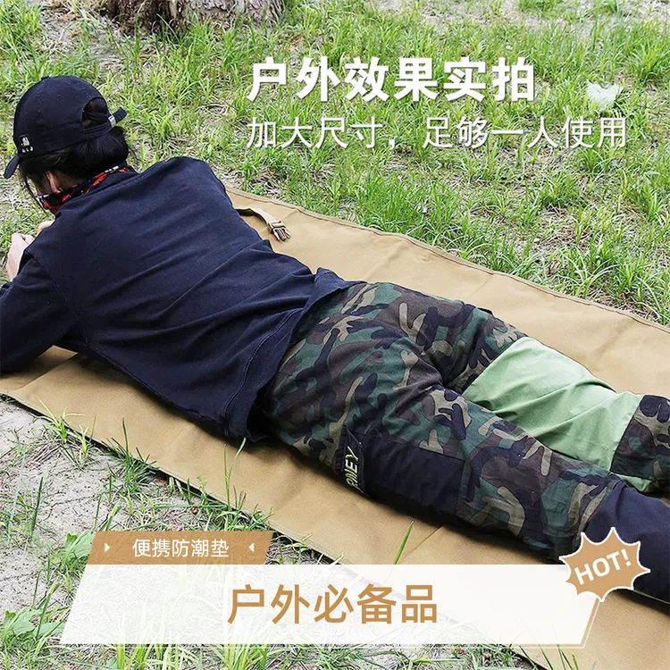 户外便携防水防潮耐磨牛津布地垫防潮垫适用于摩旅露营野外活动商品图