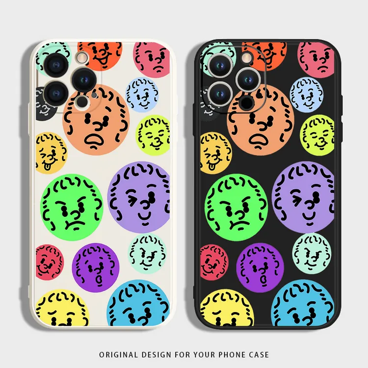 七彩陈奕迅适用iphone16苹果15手机壳小米OPPO华为VIVO一加硅胶