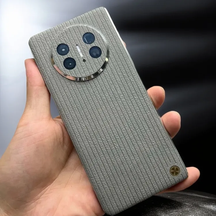 适用于全系列手机全包背膜拍一发二送加热笔——商务牛皮手感手机壳