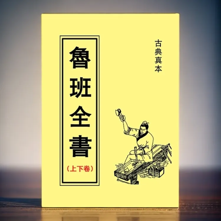  经典古籍《鲁班全书》上下册合集 鲁班经全书实用图解复印本