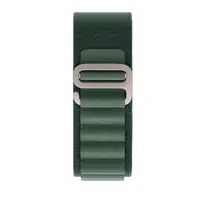 【S9 S10 ULTRA Watch 墨绿色通用表带】尼龙材质凹凸卡扣易安装