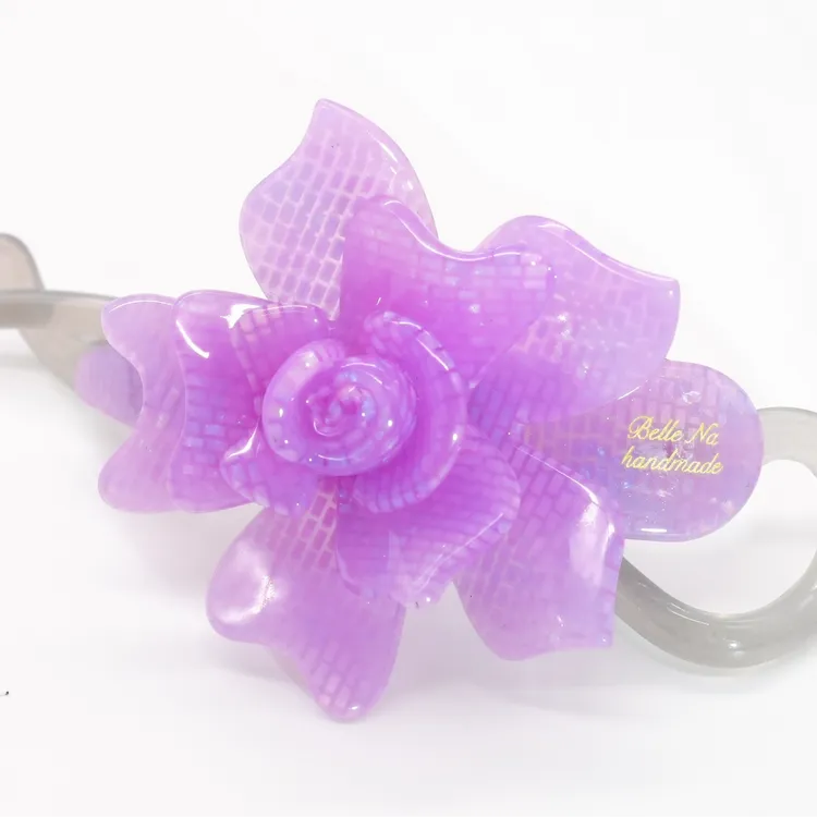 2025新款上线醋酸扭扭夹半抓全抓轻松拿捏韩版简约绳子吊坠挂绳