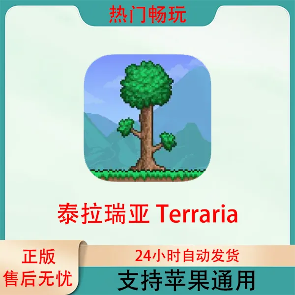 泰拉瑞亚 国际服 Terraria 苹果手机ios/ipad游戏安装服务