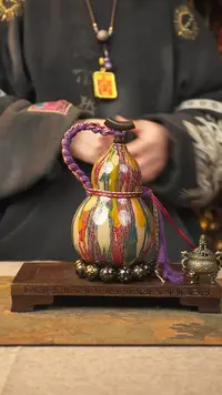 【闪购商品】064大漆葫芦一物一拍记葫堂出品