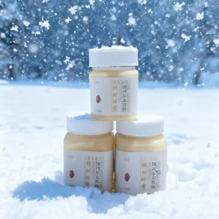 【永乐农人】东北饶河黑蜂农家椴树雪蜜
