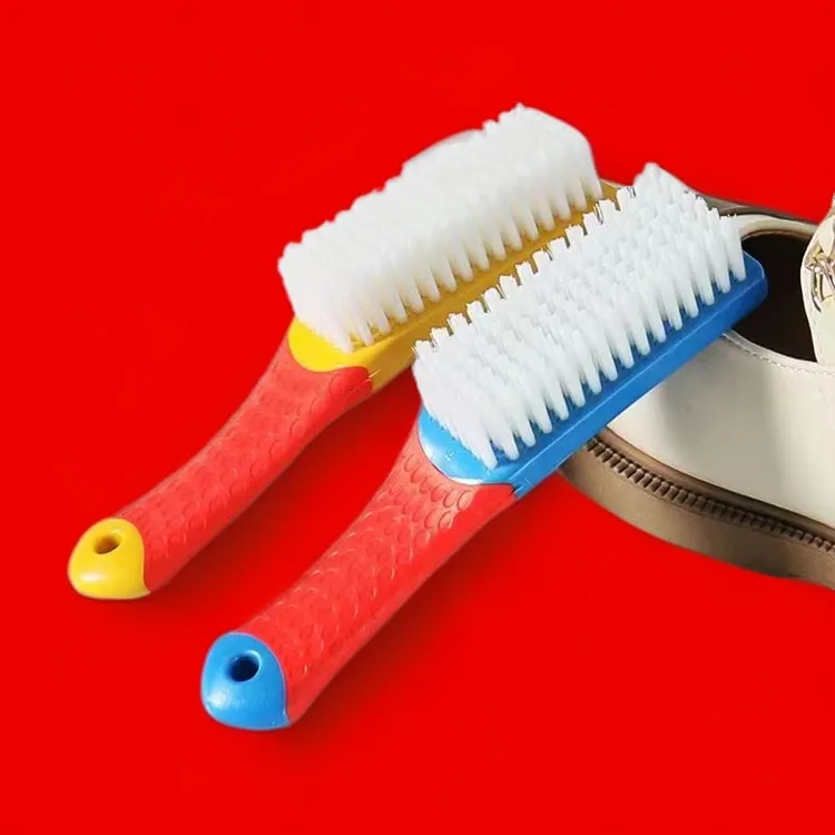 （ 伽  V  领  样 ）2把小刷子多功能家用长柄刷鞋硬毛刷洗