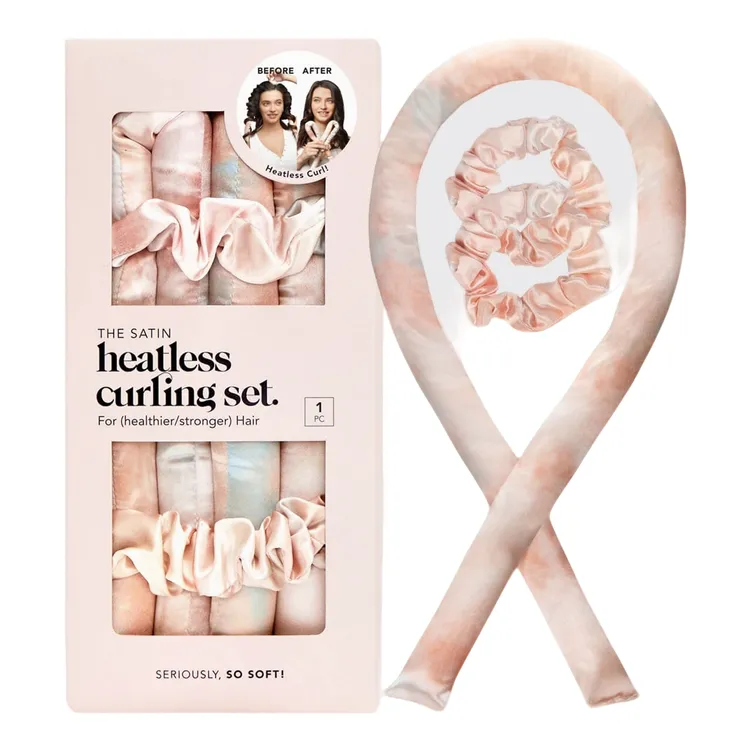 梦卷卷缎面夜间睡眠无热免烫不伤发卷发神器海绵棒