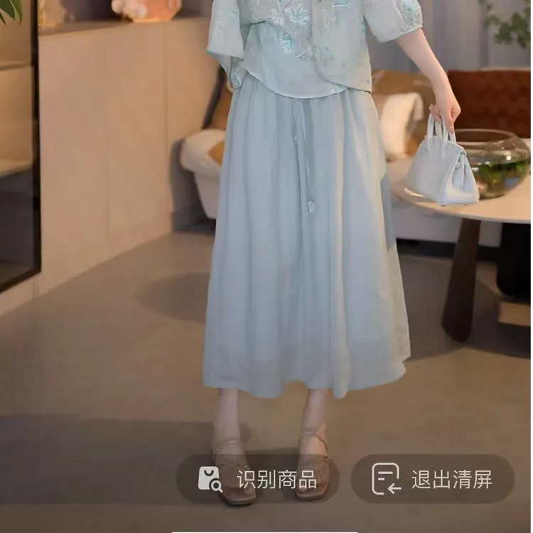 『糖果休闲D』设计显瘦百搭时尚半身裙50738