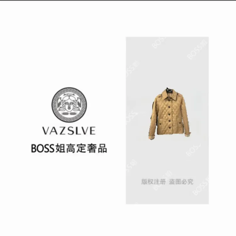 【VAZSLVE/全新奢品】捡漏时尚休闲秋冬保暖翻领棉服【3505】