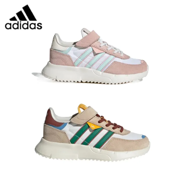 adidas/阿迪达斯新款男女婴童经典轻便魔术贴休闲运动鞋JR7992