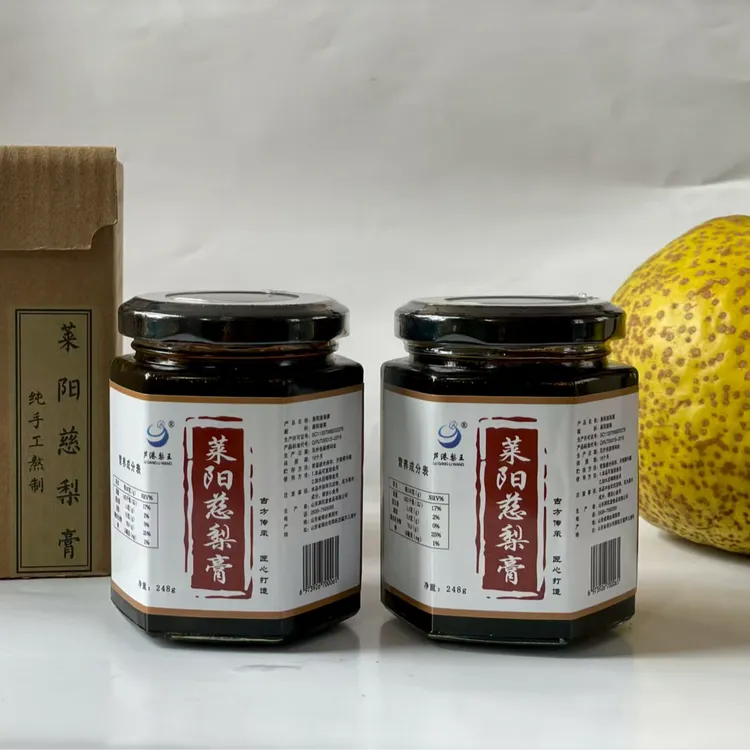 莱阳慈梨膏手工熬制儿童泡水无添加配料古法传承