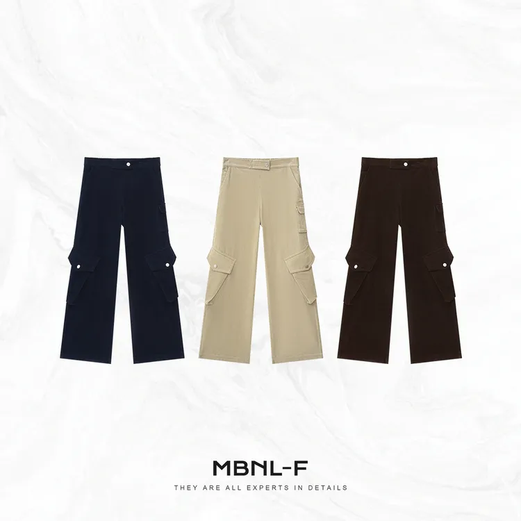 MBNL-F“肌理工装裤” 12支坑条灯芯绒3D立裁工装裤 秦磊XM-XKZ2549