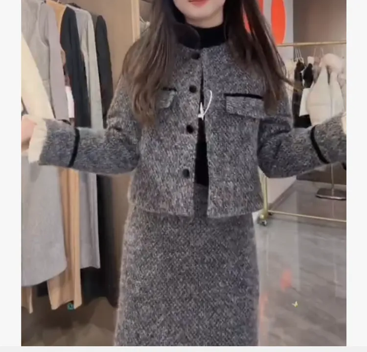 2025冬季时尚潮流百搭精品女装诗XZX891