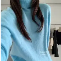 【十一甄选】云朵触感拉绒高领韩系简约百搭长袖