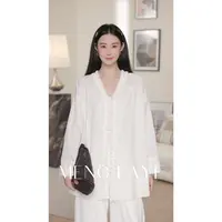 【CIELIS】"自在"新款法式木耳亚皱两面穿衬衫-SE0017C