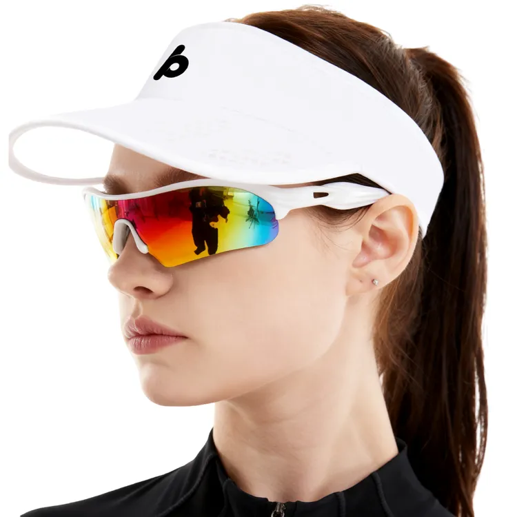 PBRUNNER马拉松专业竞速三折叠全顶帽空顶帽速干超轻遮阳