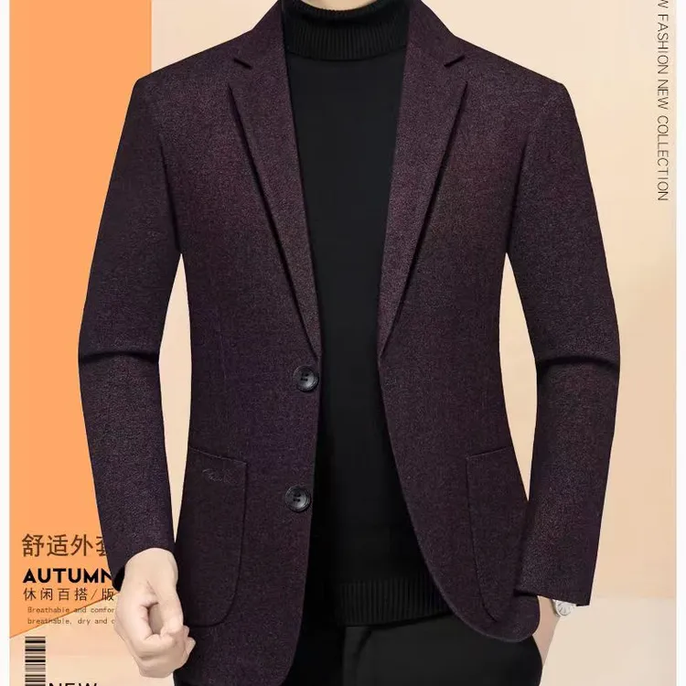 修身型西服上装免烫抗皱男士西服外套小西服男士舒适