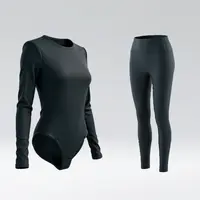 璇之恋·王璇·芭蕾衫圆领上衣肌底套装