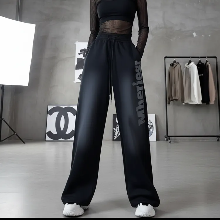 2557女士新款裤子秋冬网红加绒裤子琥珀裤女款爆款2025新款