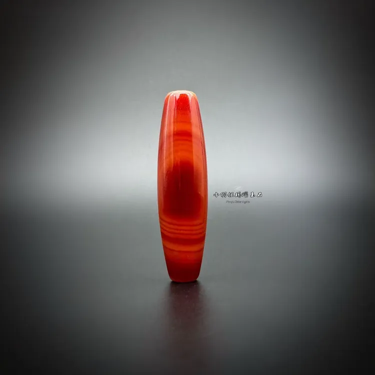 天然缠丝玛瑙方一眼玛瑙勒子 尺寸 49.6*13.5