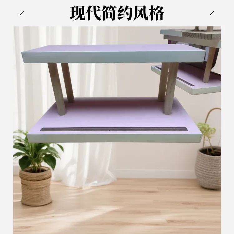 办公桌学习桌面书架培训用支架实木桌办公桌用小书桌架轻奢书架