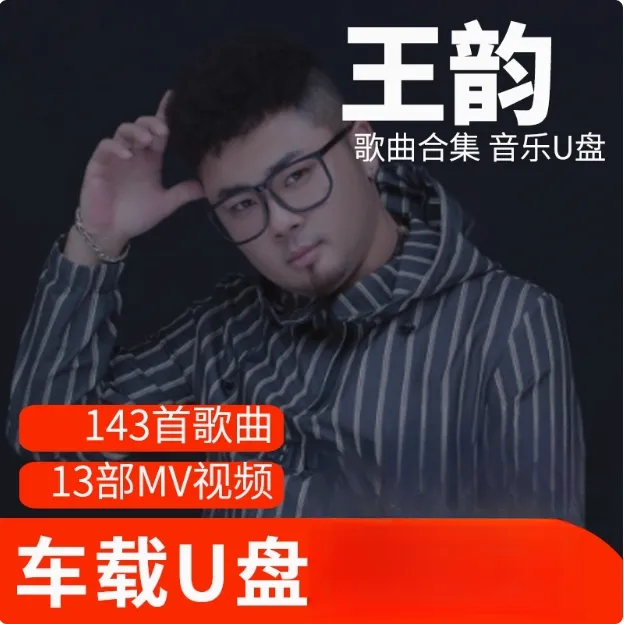 王韵歌曲U盘车载流行音乐优盘MP3高音质车用经典老歌新歌合集
