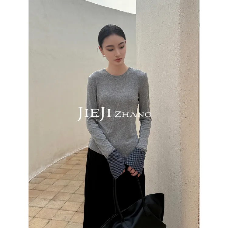 满目ManMu 【张琪专属】高级定制秋冬百搭兰精天丝绵羊毛打底350601