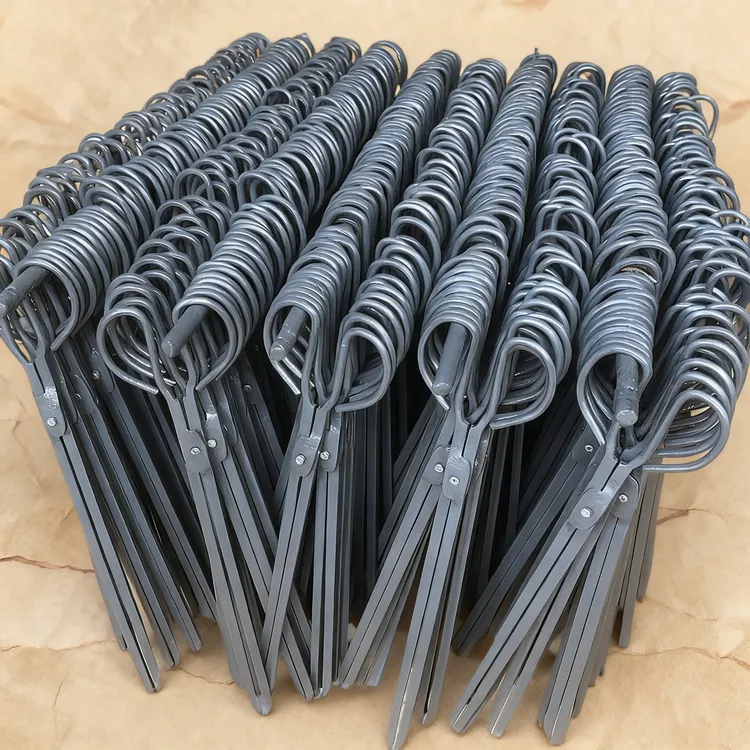 垃圾夹取物木炭夹火钳夹家用拾物器煤球加厚铁夹扁咀环卫耐用夹