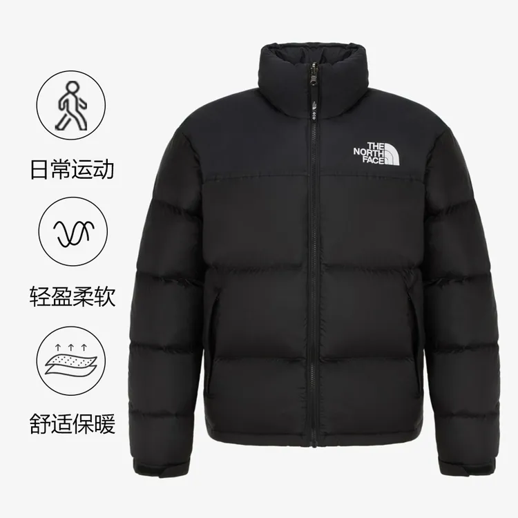 THE NORTH FACE/北面M'S1996系列NUPTSE徽标立领羽绒服NJ1DR65