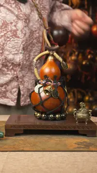 【闪购商品】505大漆葫芦一物一拍记葫堂出品