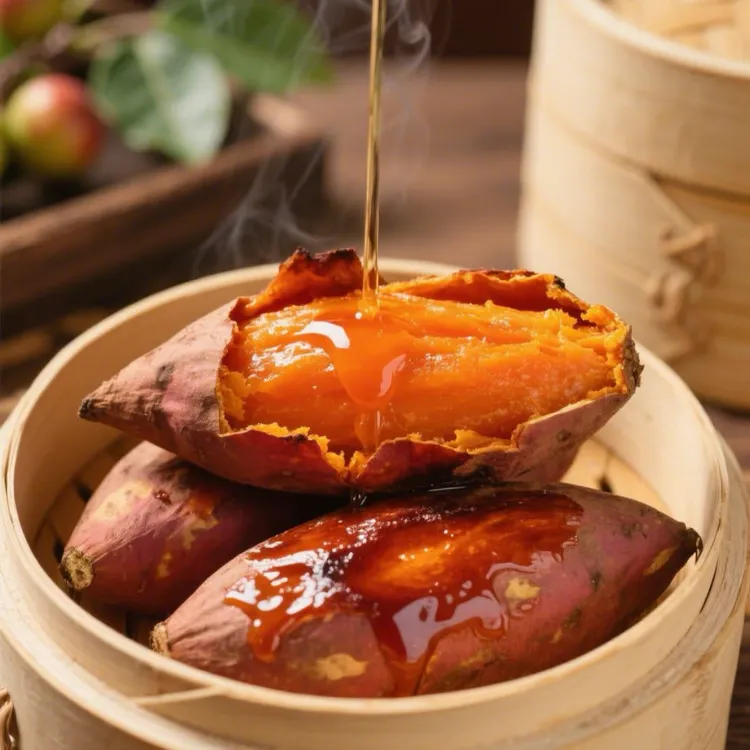 山东烟薯25号蜜薯糖心红薯新鲜番薯农家沙地烤地瓜